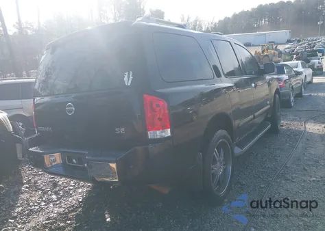 2006 Nissan Armada Se from USA, damaged, VIN 5N1AA08B36N731357